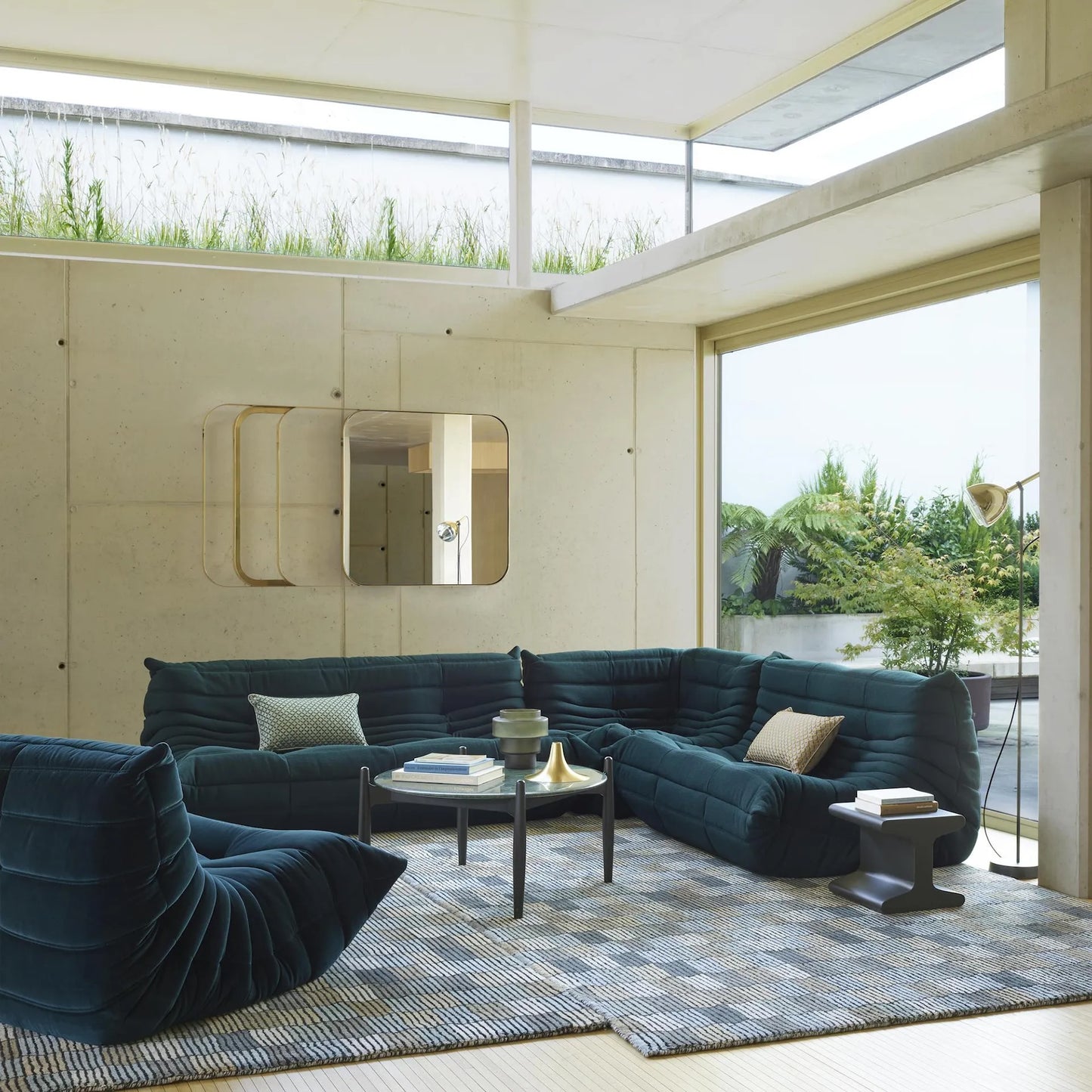 Wave Sofa 3 Seater Modern Lounge Couch