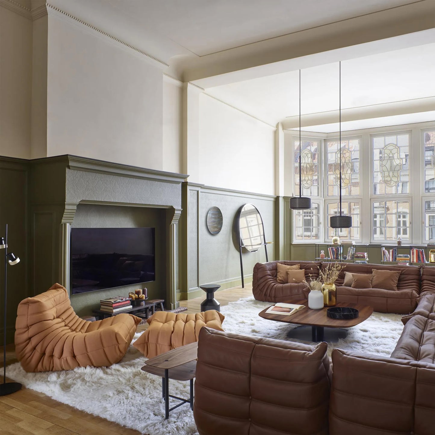 5-Piece Modular Sectional Sofa – Customizable Upholstery Set