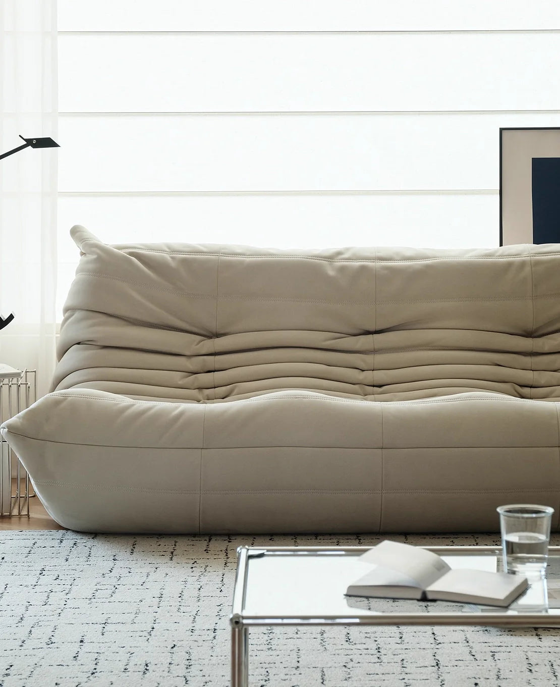 Wave Sofa 3 Seater Modern Lounge Couch