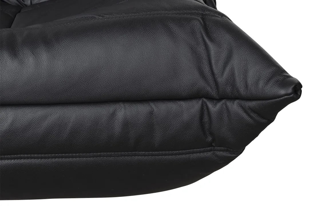 Wave Lounge Chair and Footstool Set – Cozy Upholstered 2-Piece