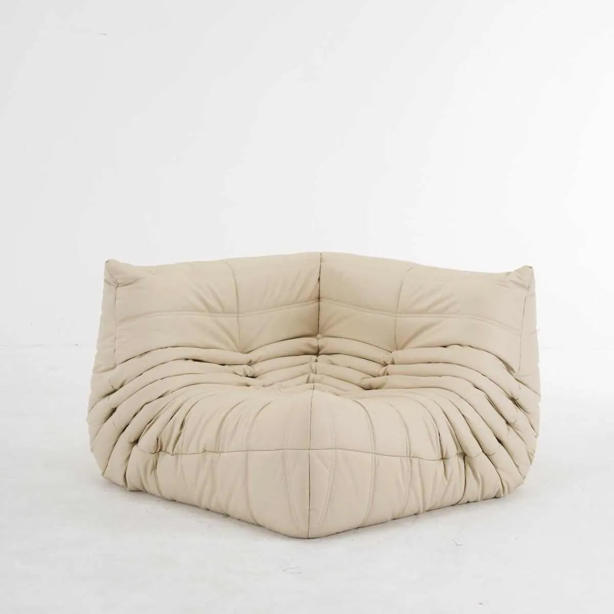 Customizable Leather Corner Sofa – Modular Caterpillar Sofa in Stylish Colors