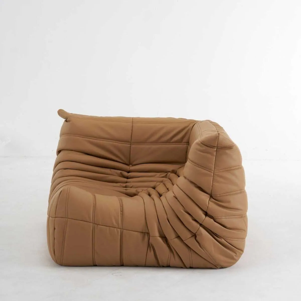 Customizable Leather Corner Sofa – Modular Caterpillar Sofa in Stylish Colors