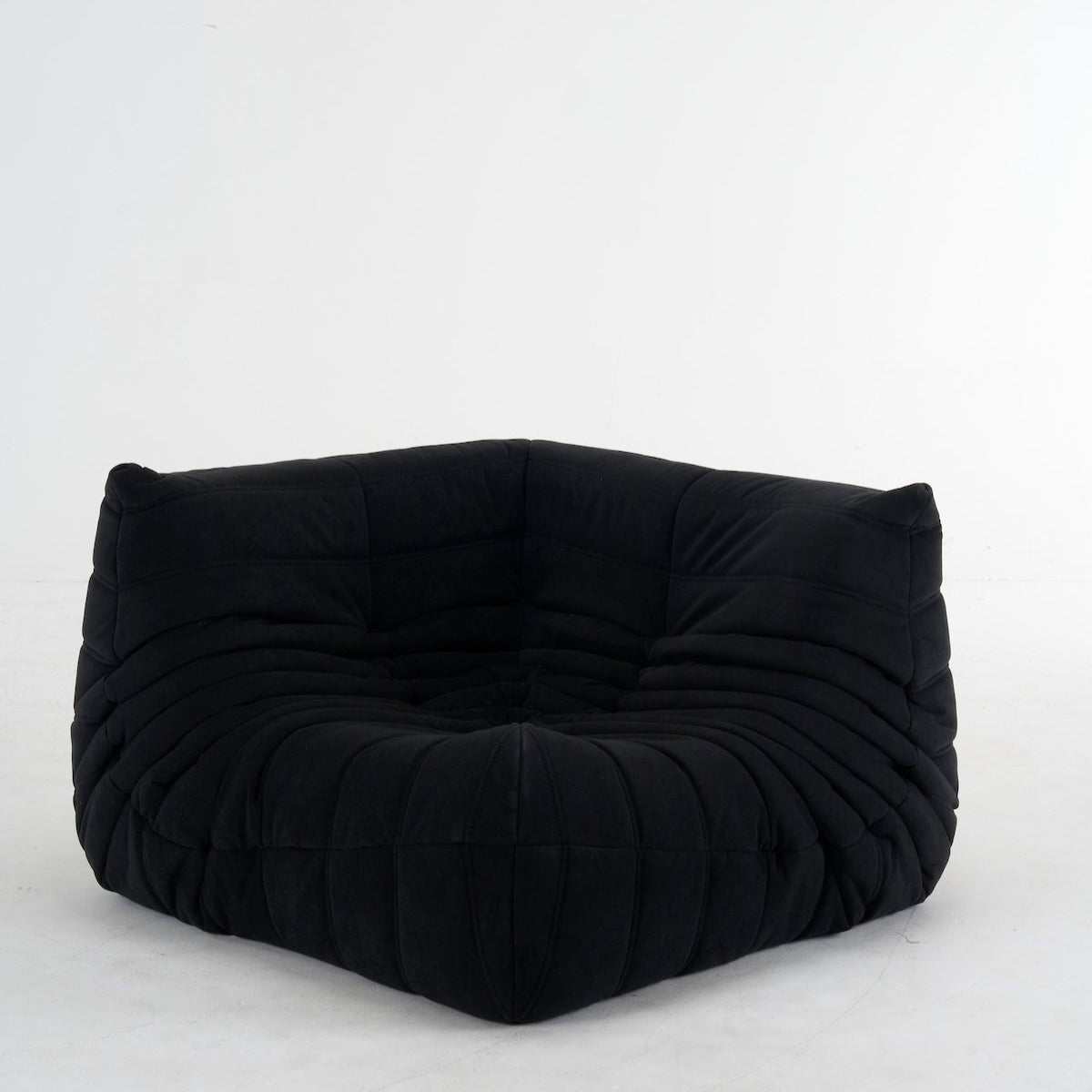 Suede Corner Sofa – Modern Cozy L-Shaped Sectional Couch for Living Room