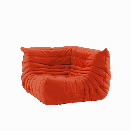 Suede Corner Sofa – Modern Cozy L-Shaped Sectional Couch for Living Room