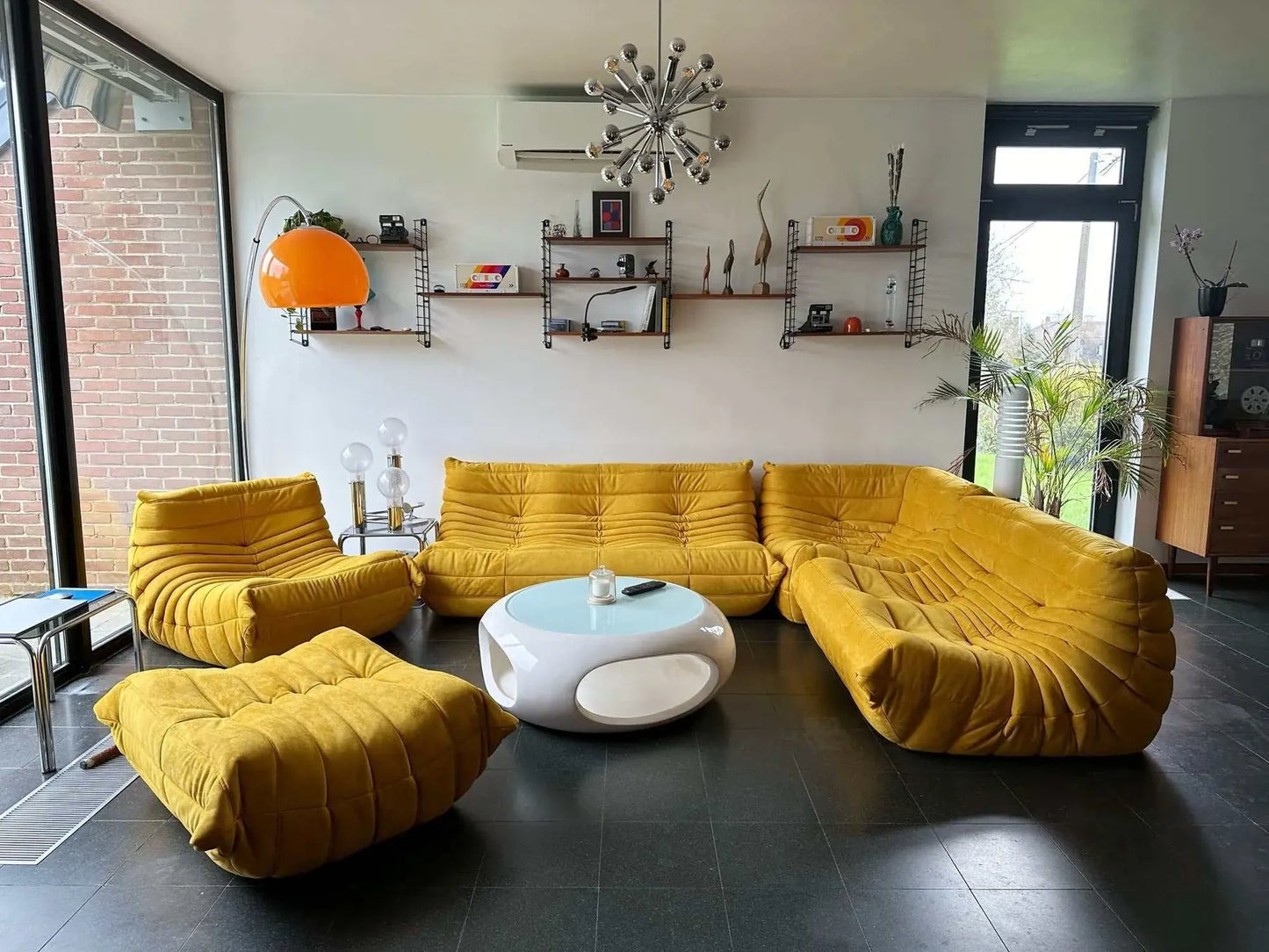 5-Piece Modular Sectional Sofa – Customizable Upholstery Set